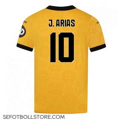 Wolves Jhon Arias #10 Replika Hemmatröja 2025-26 Kortärmad